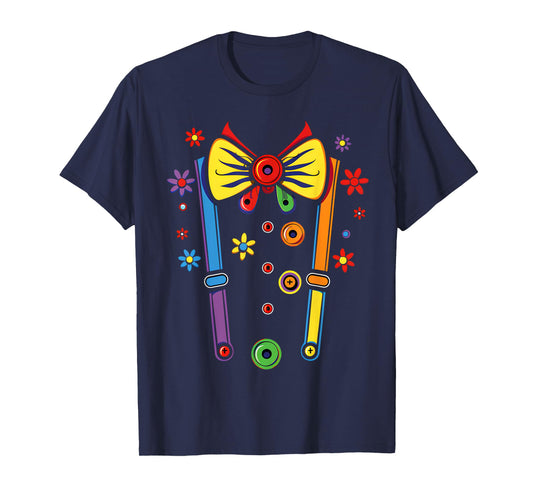 Clown Costume Circus Birthday Party Halloween Men Women Kids T-Shirt