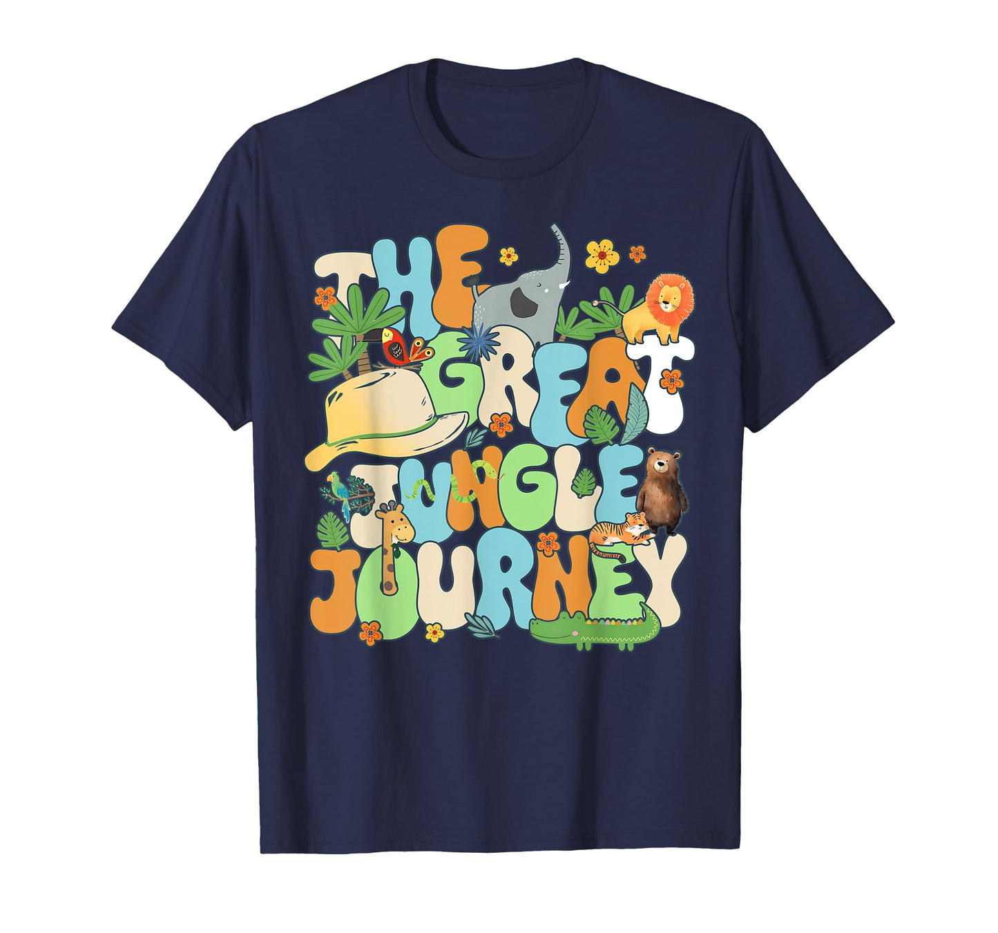 The Great Jungle Journey VBS 2025 Summer Bible Camp T-Shirt
