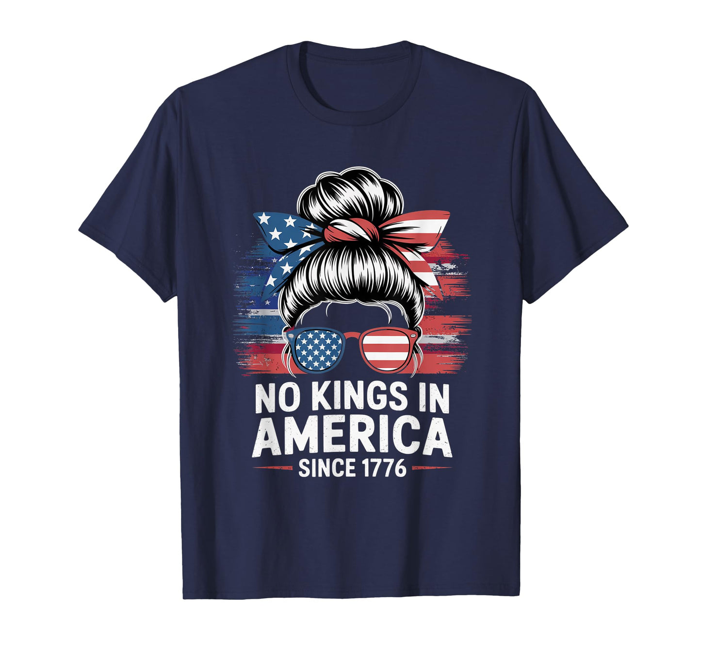 womens no kings in america day, since 1776 fight oligarchy T-Shirt