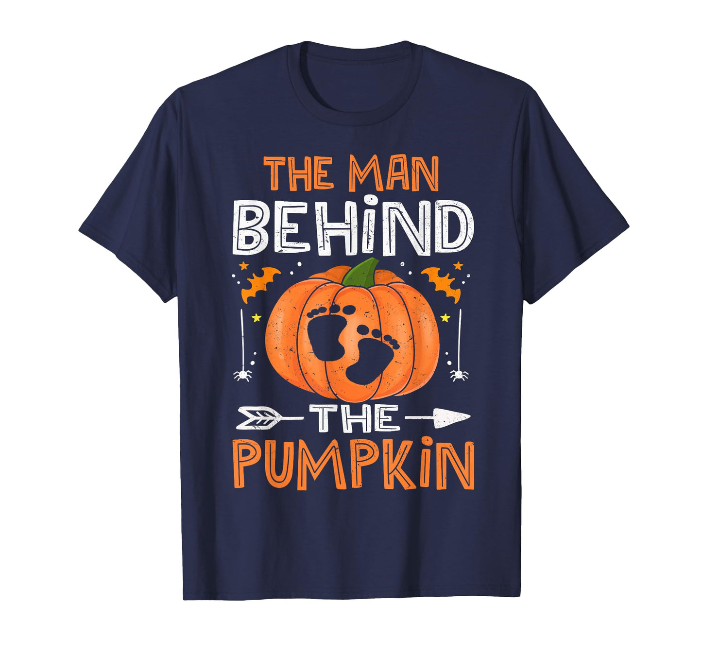 Daddy Halloween Pregnancy Shirt, The Man Behind The Pumpkin T-Shirt