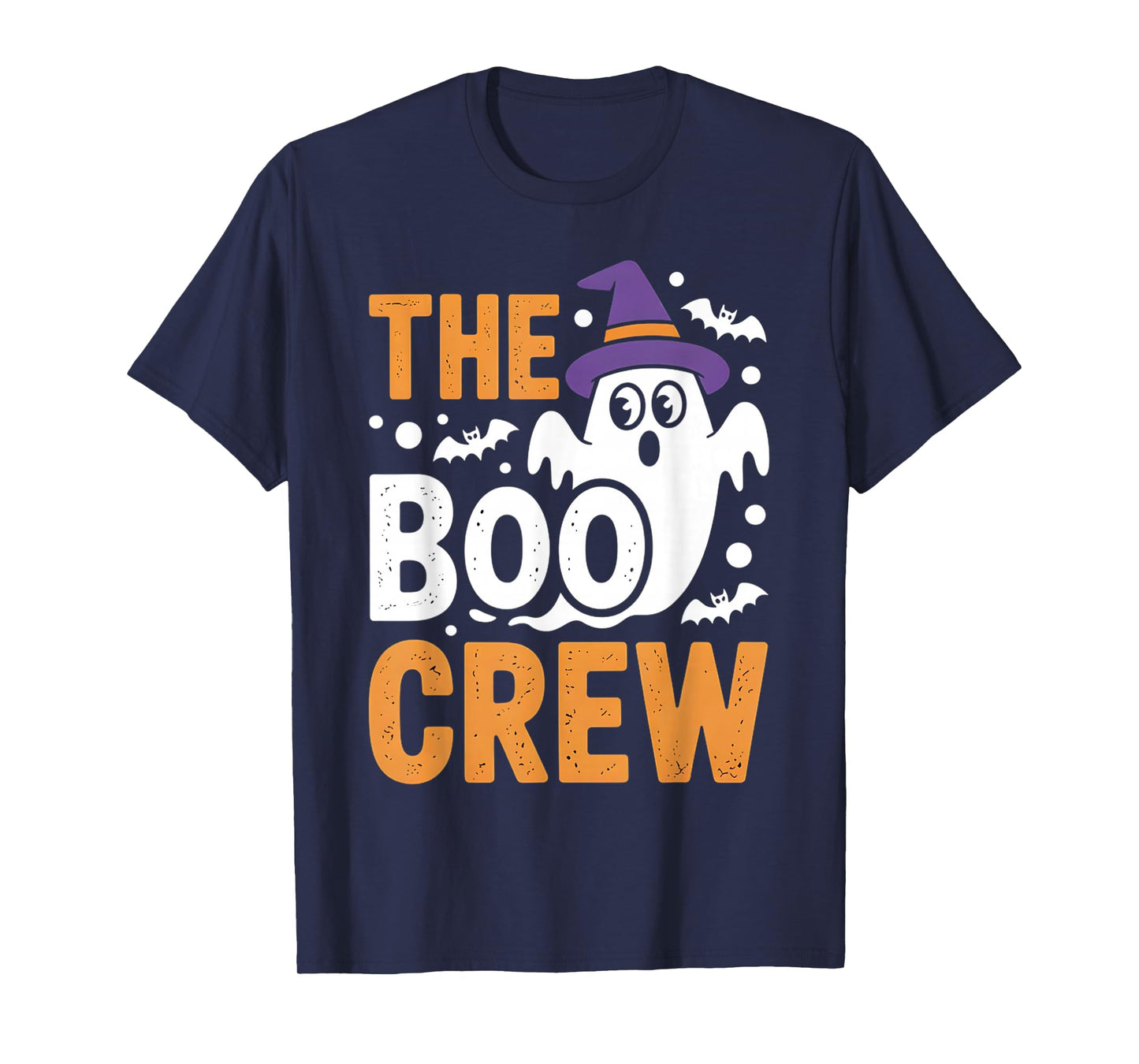 Halloween Ghost The Boo Crew Costume Matching Women Gifts T-Shirt