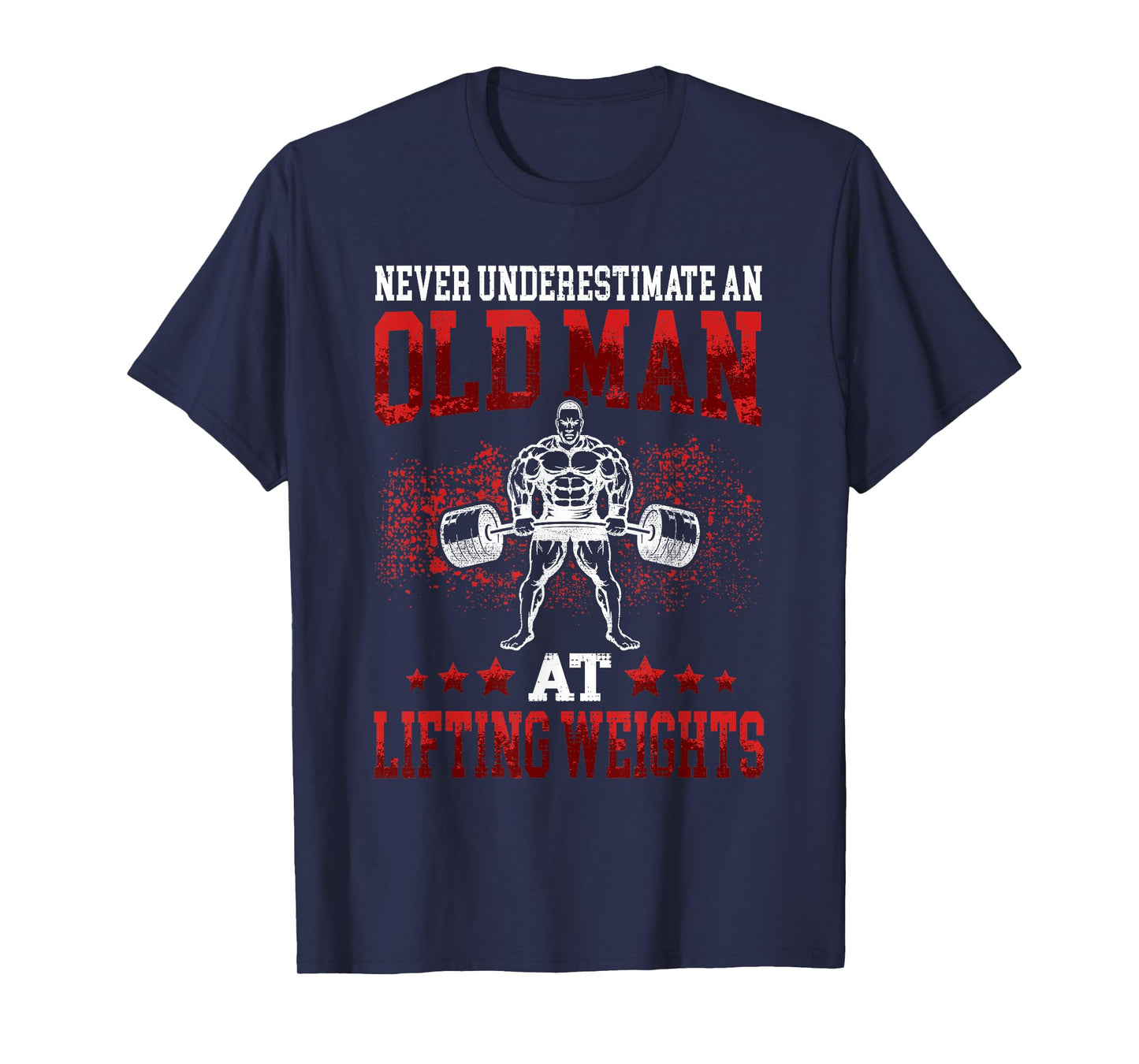 Bodybuilding and weightlifting designs Men's Classic Fit Black T-Shirt
