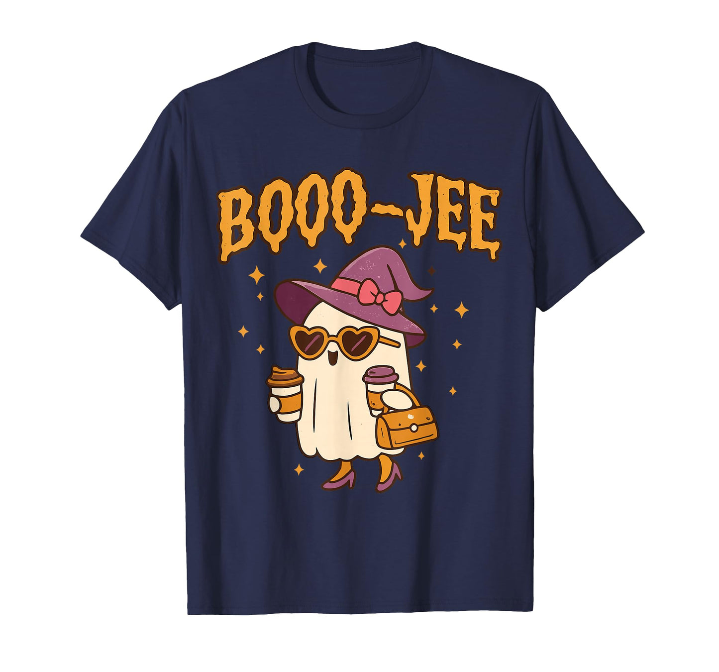 Boojee Bougie Witch Ghost Halloween Costume T-Shirt