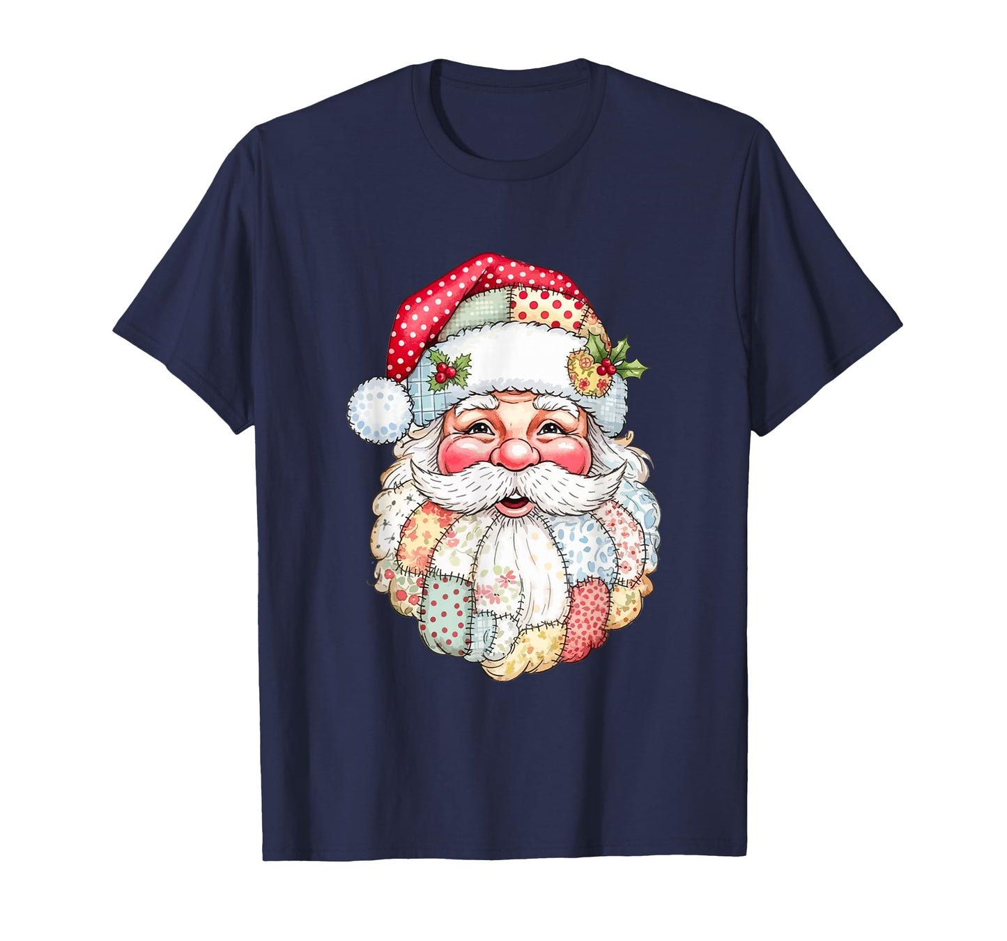 Vintage Retro Funny Santa Claus Christmas Holiday Merry Xmas T-Shirt