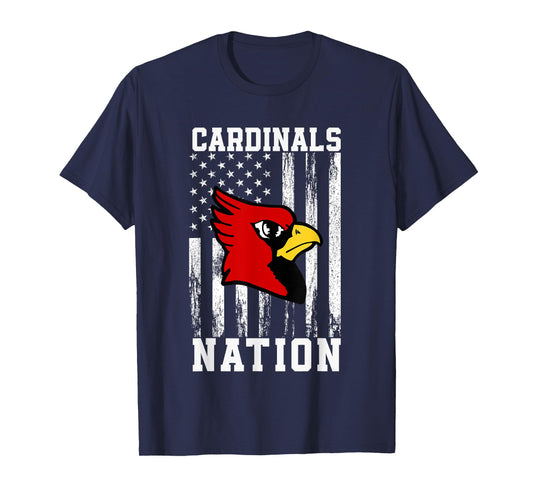 Southport Cardinals Logo Nation HS T-Shirt