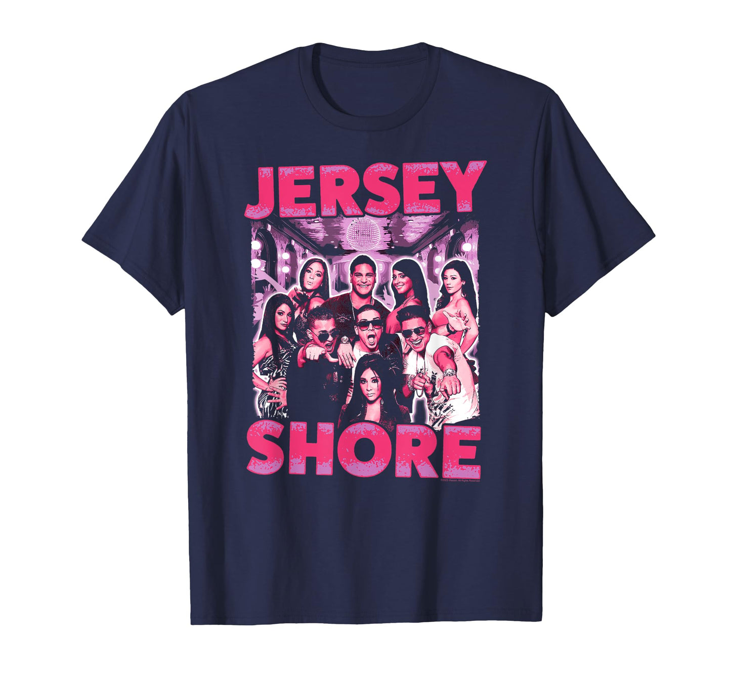 Jersey Shore Cast Hits the Club Reality TV Show T-Shirt