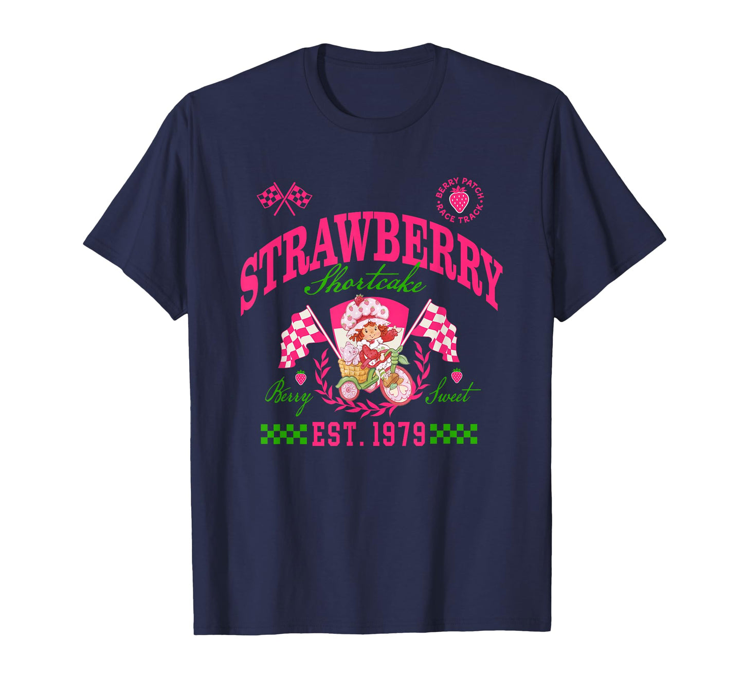 Strawberry Shortcake Berry Sweet Race Track Est. 1979 T-Shirt