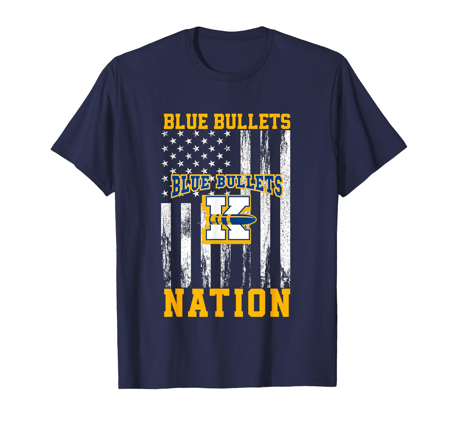 Knoxville Blue Bullets Logo Nation HS T-Shirt
