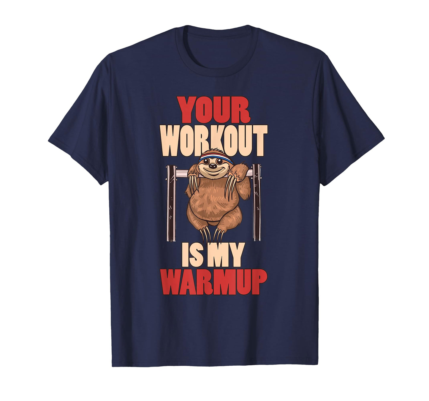 Sporty sloth calisthenic gymnastics Amateur T-Shirt