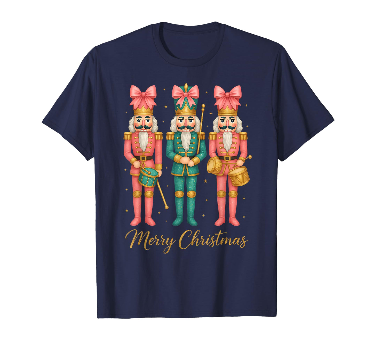 Nutcracker Squad Christmas Ballet Dance Women Kids Girl T-Shirt