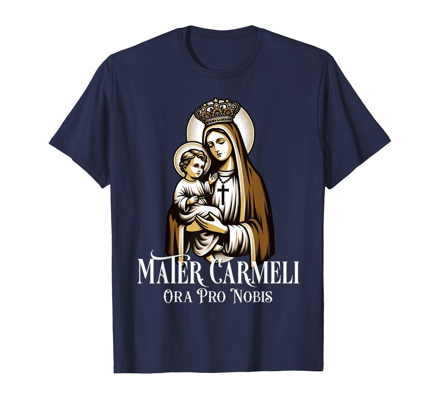 Our Lady of Mount Carmel Marian Catholic T-Shirt
