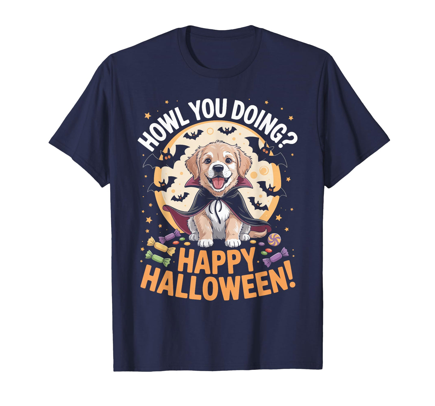 Funny Dog Halloween T-Shirt