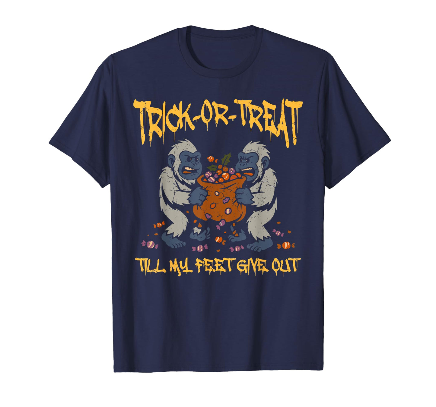 Retro Vintage Halloween Spooky Haunted Season Celebration T-Shirt