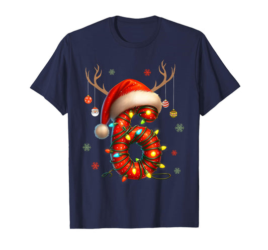 6 7 Six Seven Gen Z Alpha Merry Christmas Holiday Couples T-Shirt