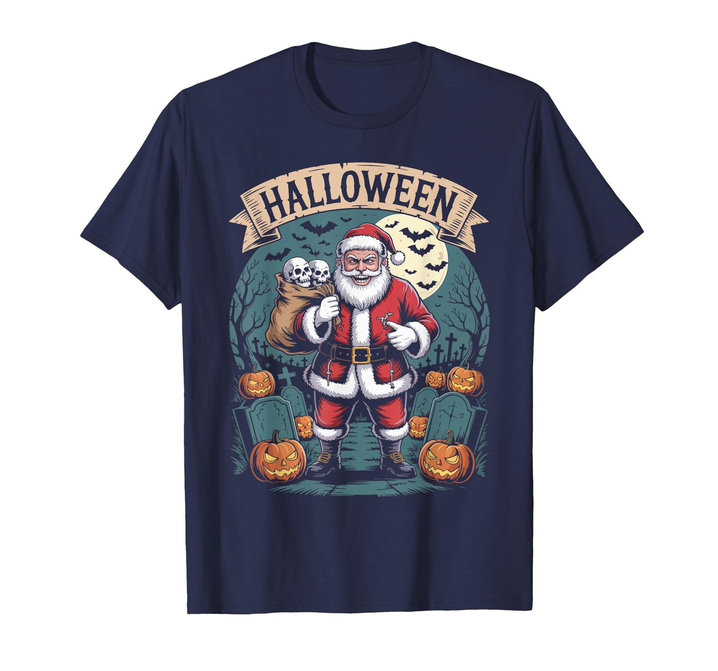 Funny Pumpkin Halloween T-Shirt