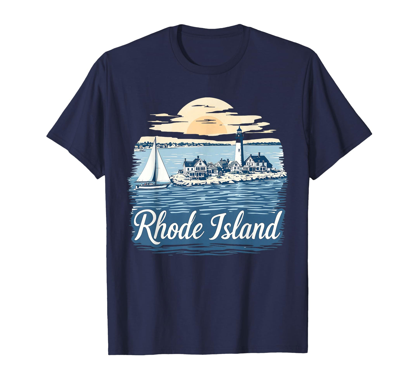 Vintage Rhode Island Retro T-Shirt