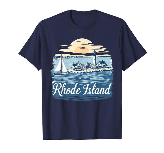 Vintage Rhode Island Retro T-Shirt