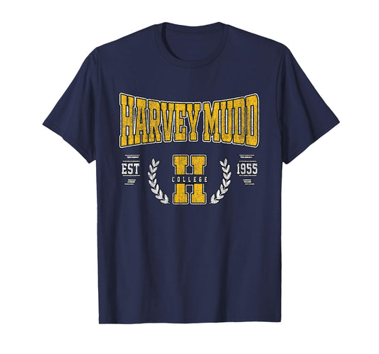 Vintage Harvey Mudd Retro Athletic Sports Tee Men Women T-Shirt