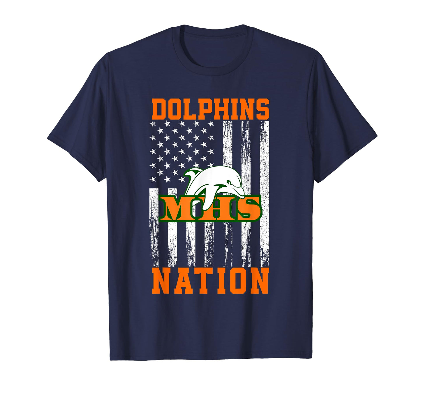 Mosley Dolphins Logo Nation HS T-Shirt