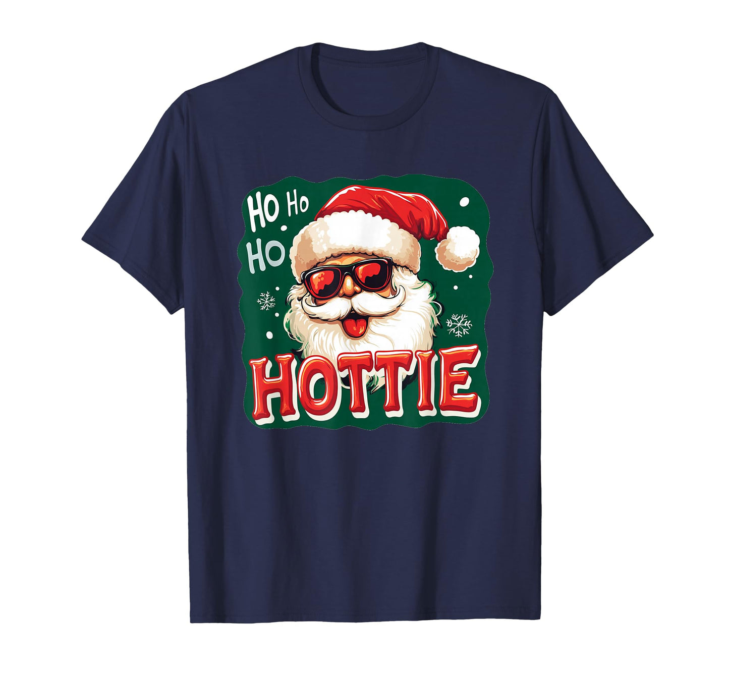 Funny Hottie Santa Claus for Naughty Christmas T-Shirt