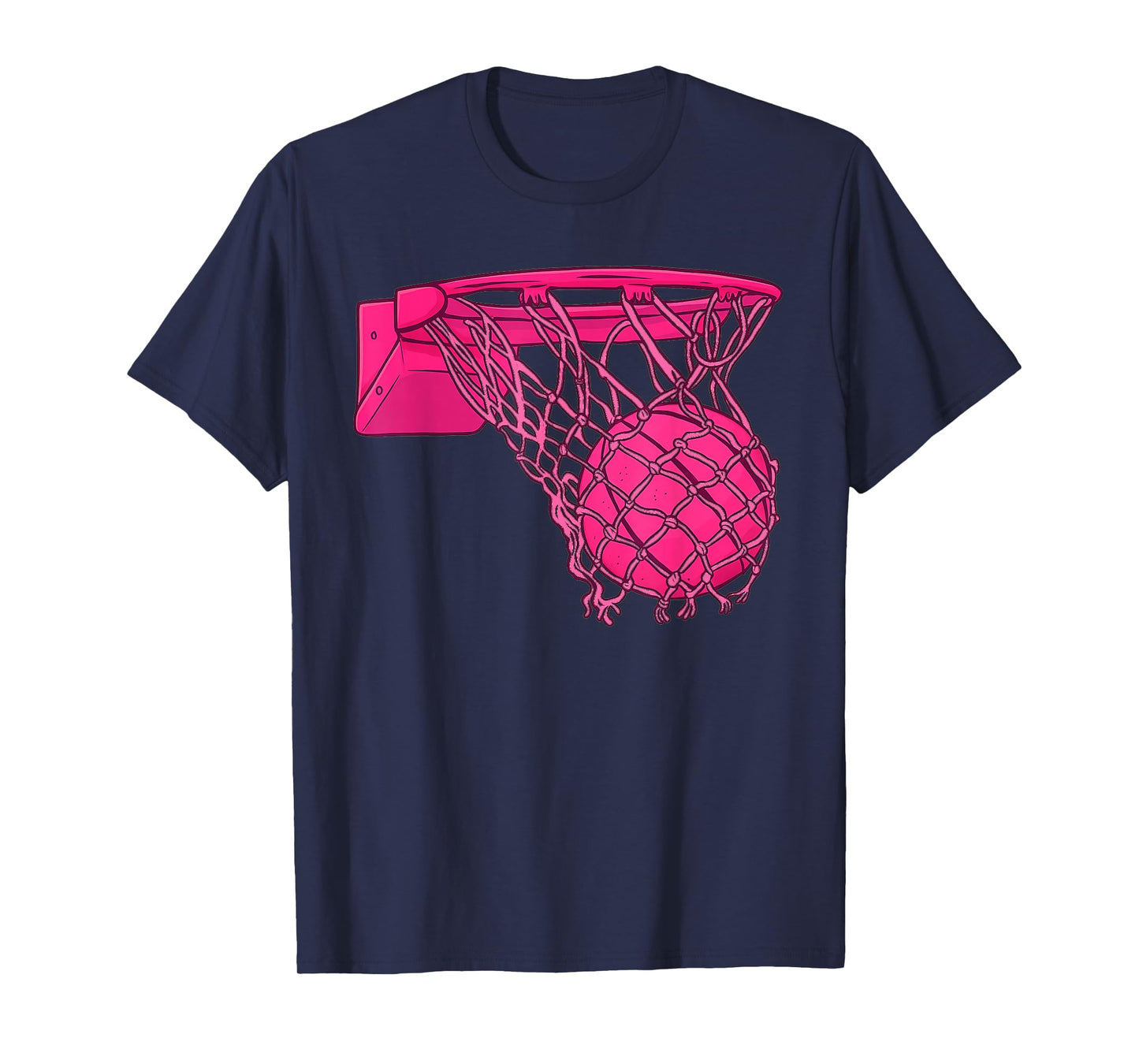 Vintage Pink Basketball Toddler For Women Girl T-Shirt