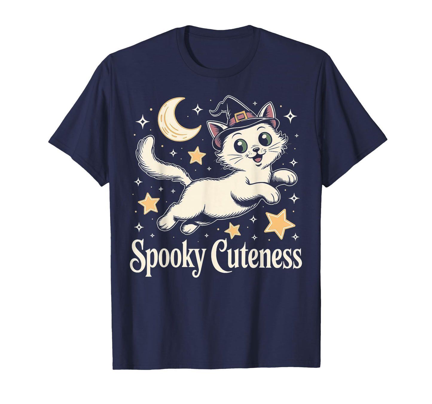 Spooky Cuteness Cat Halloween Magic for Cat Lovers T-Shirt
