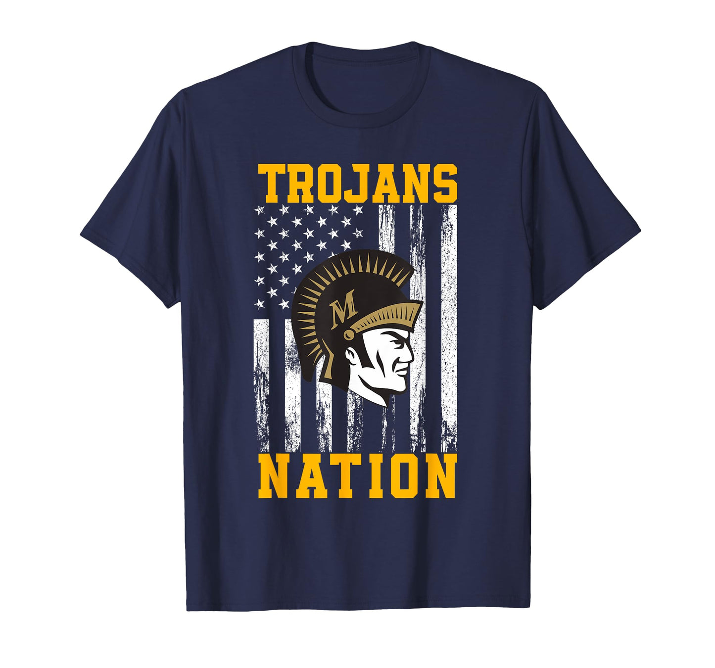 Millington Central Trojans Logo Nation HS T-Shirt