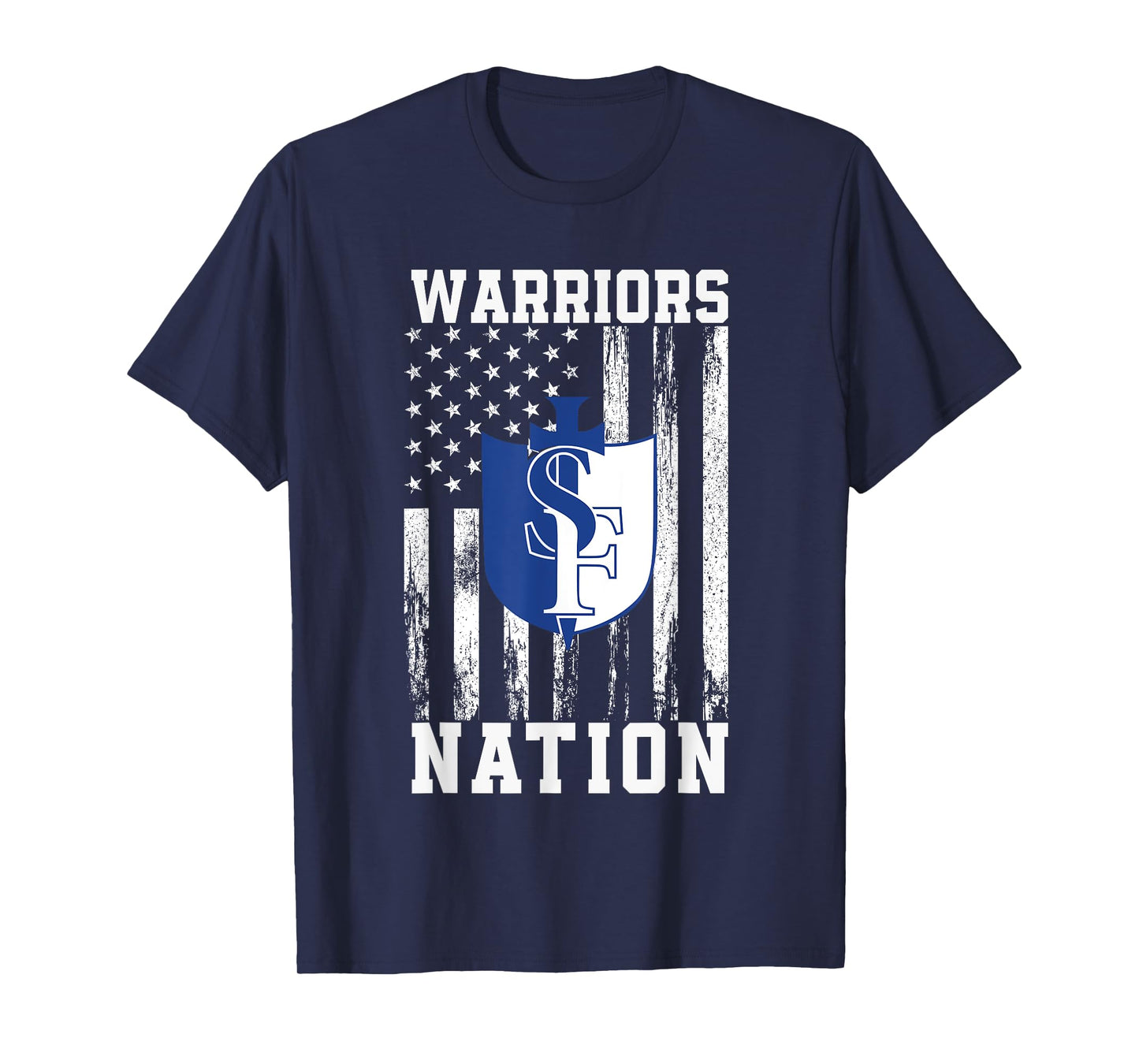Saint Frederick Warriors Logo Nation HS T-Shirt