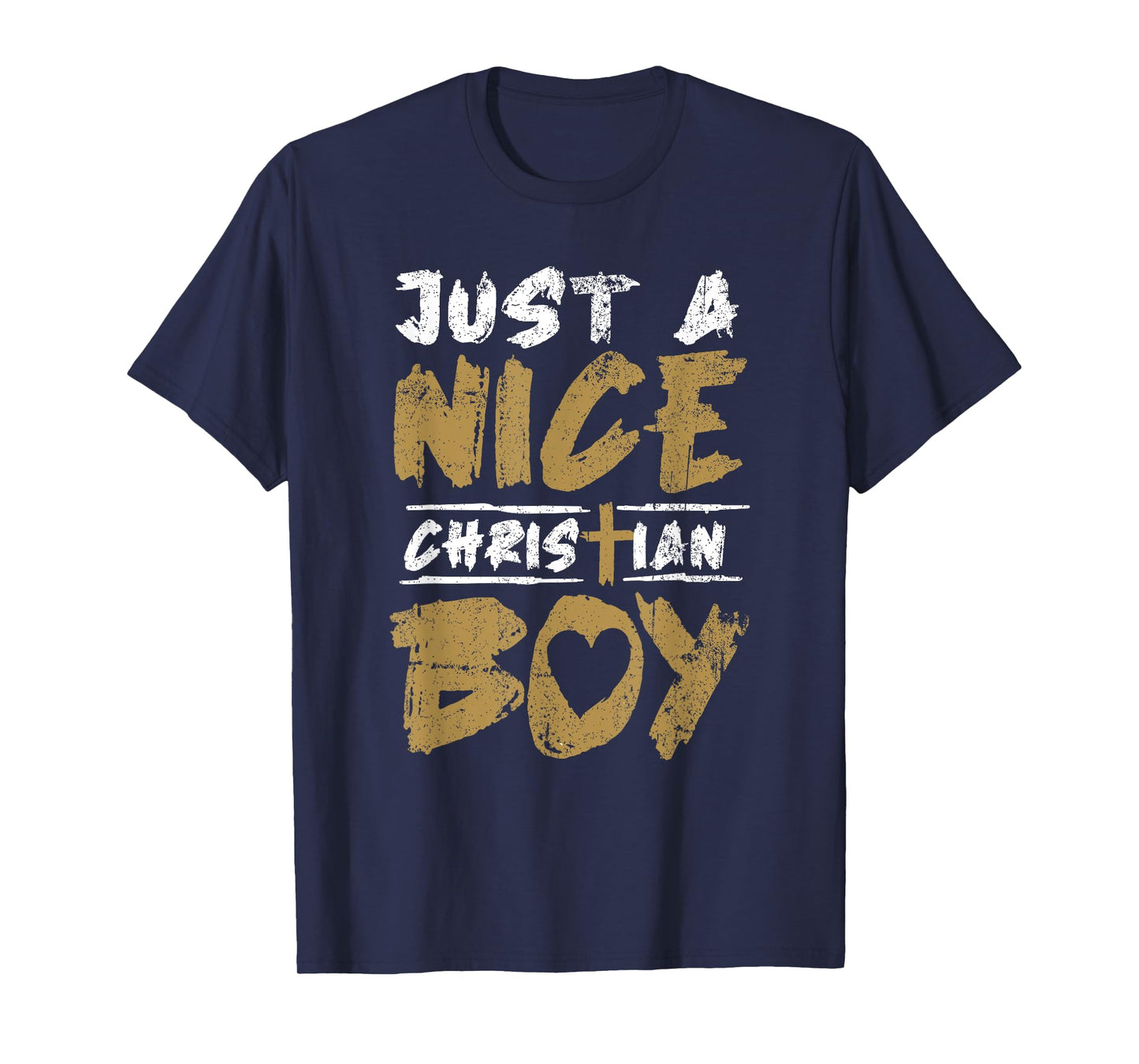Religious Mens Teen Boys Kids Just a Good Ole Christian Boy T-Shirt
