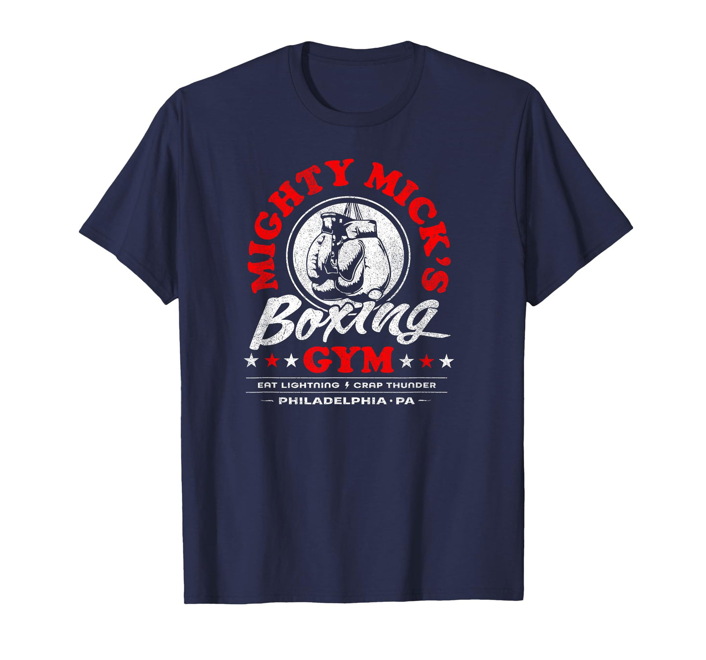 Mighty Mick's Boxing Gym Classic 70s Philadelphia T-Shirt