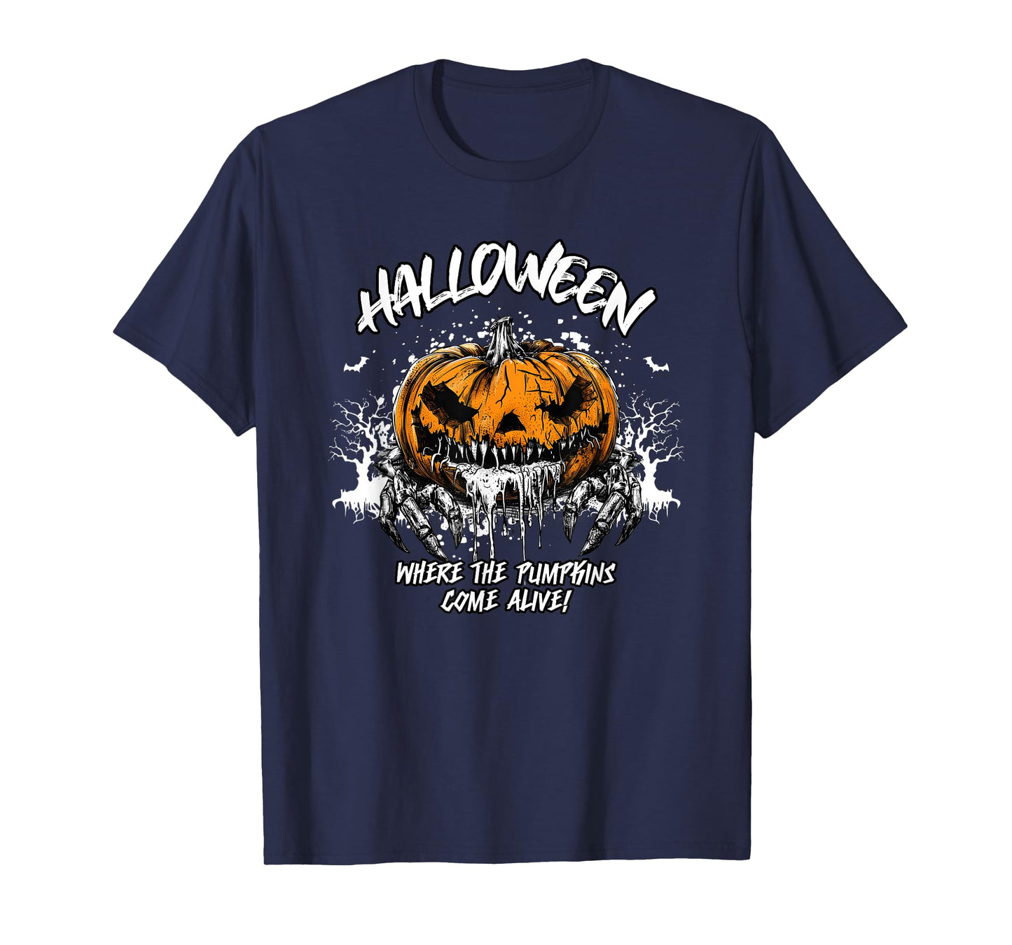 Halloween Where The Pumpkins Come Alive Cursed Witch Brew T-Shirt