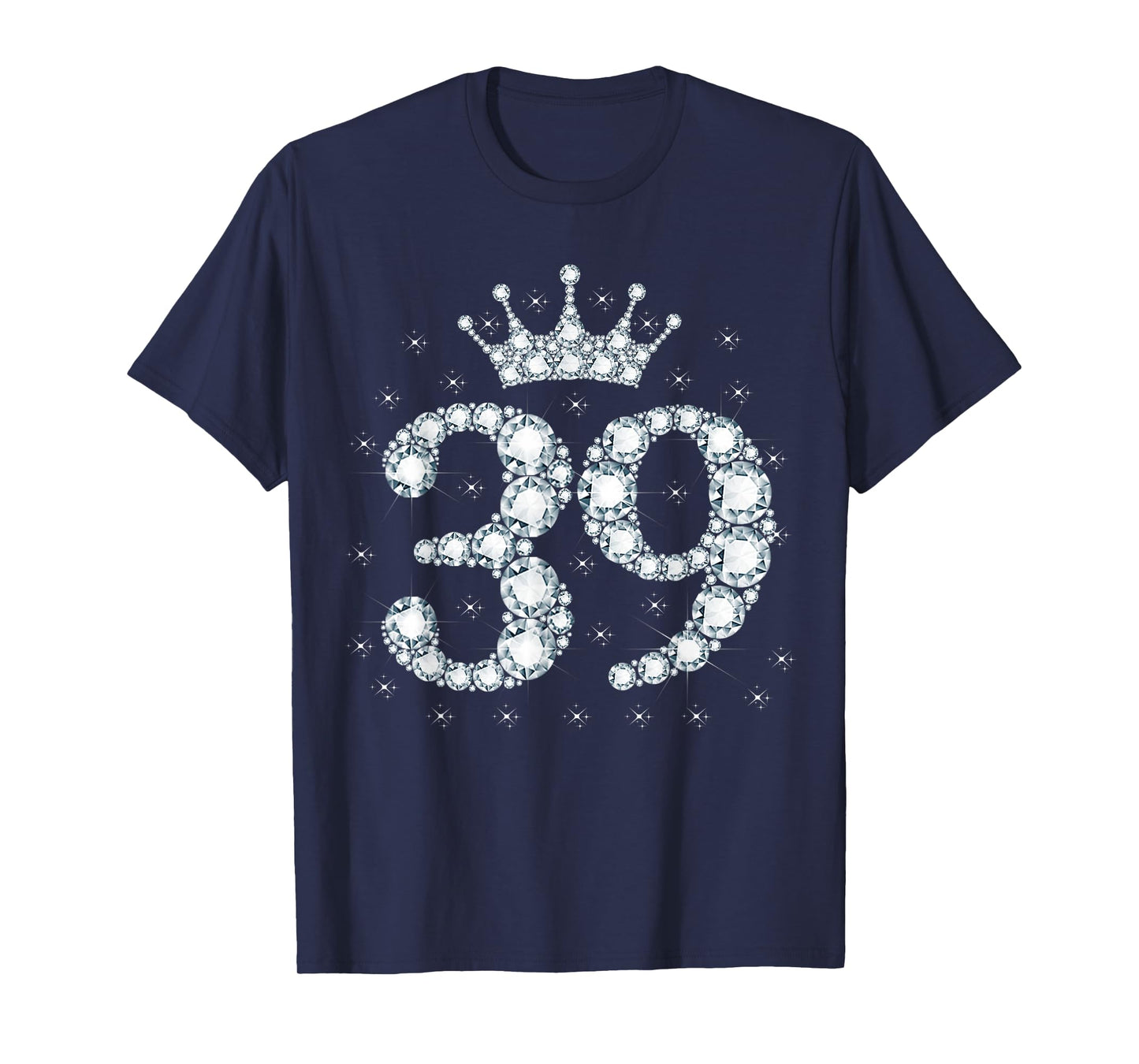 39 Crown 39 Years Old Happy 39th Birthday Girl Women T-Shirt