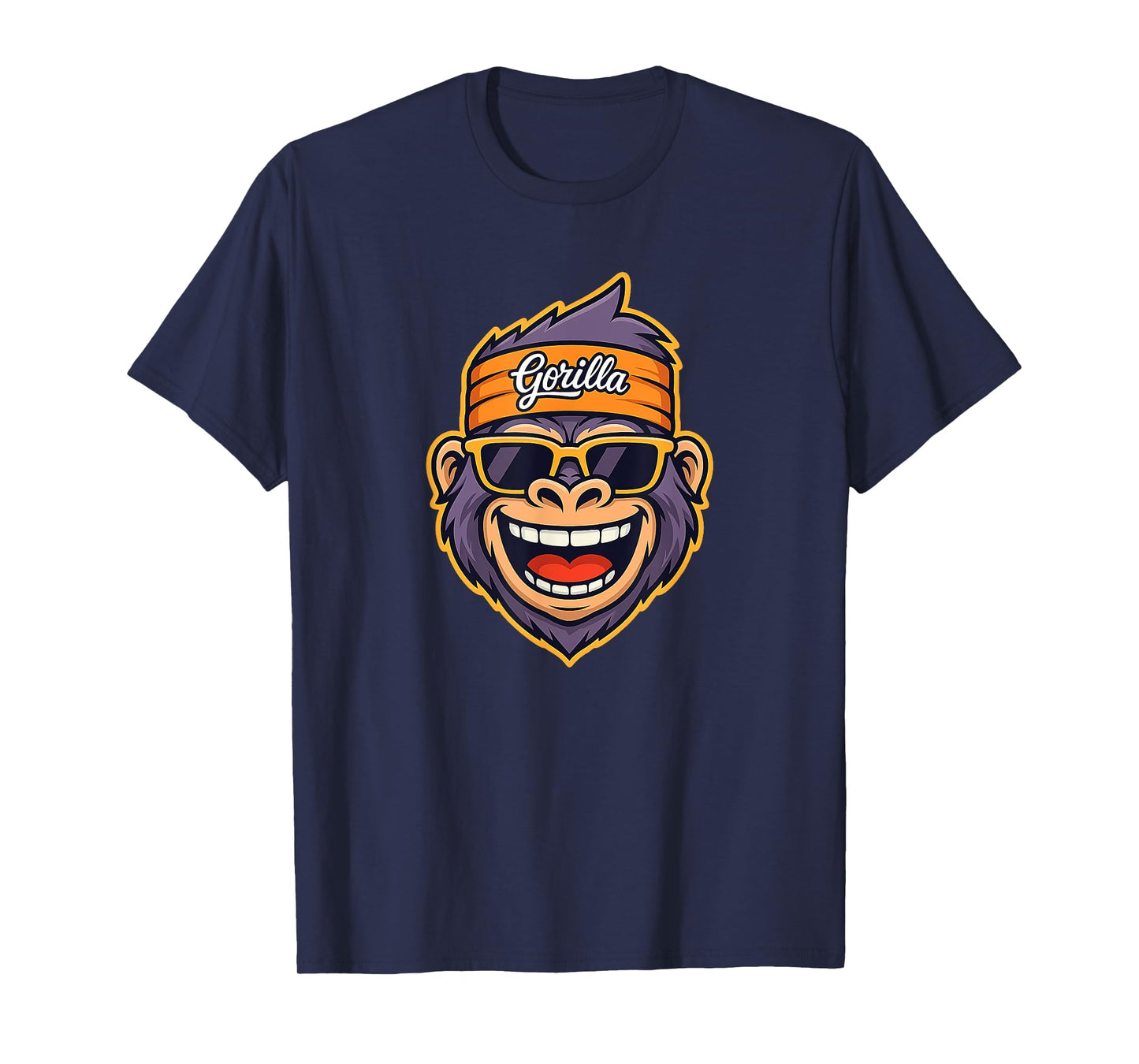 Funny Jolly Funky Gorilla Gym Lover Modern Kids Men Women T-Shirt
