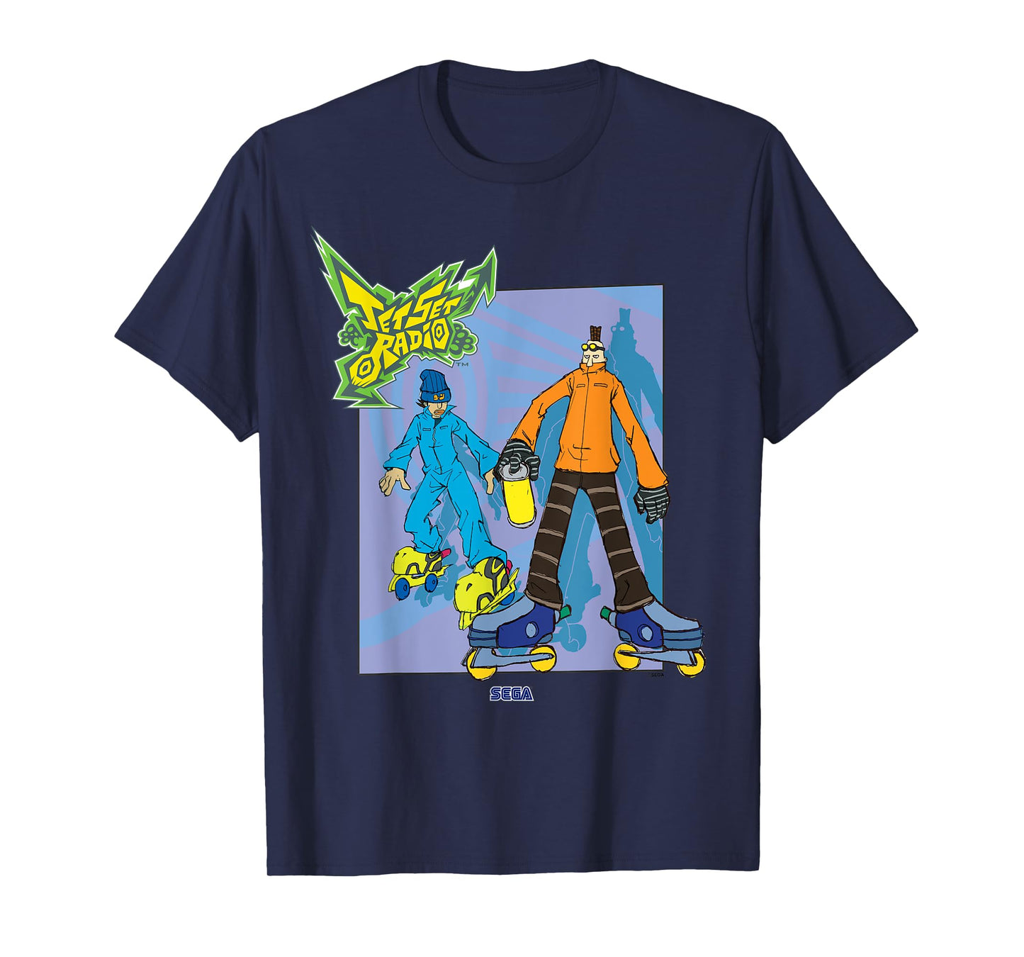 Jet Set Radio duo Corn, Soda SEGA Dreamcast video game T-Shirt
