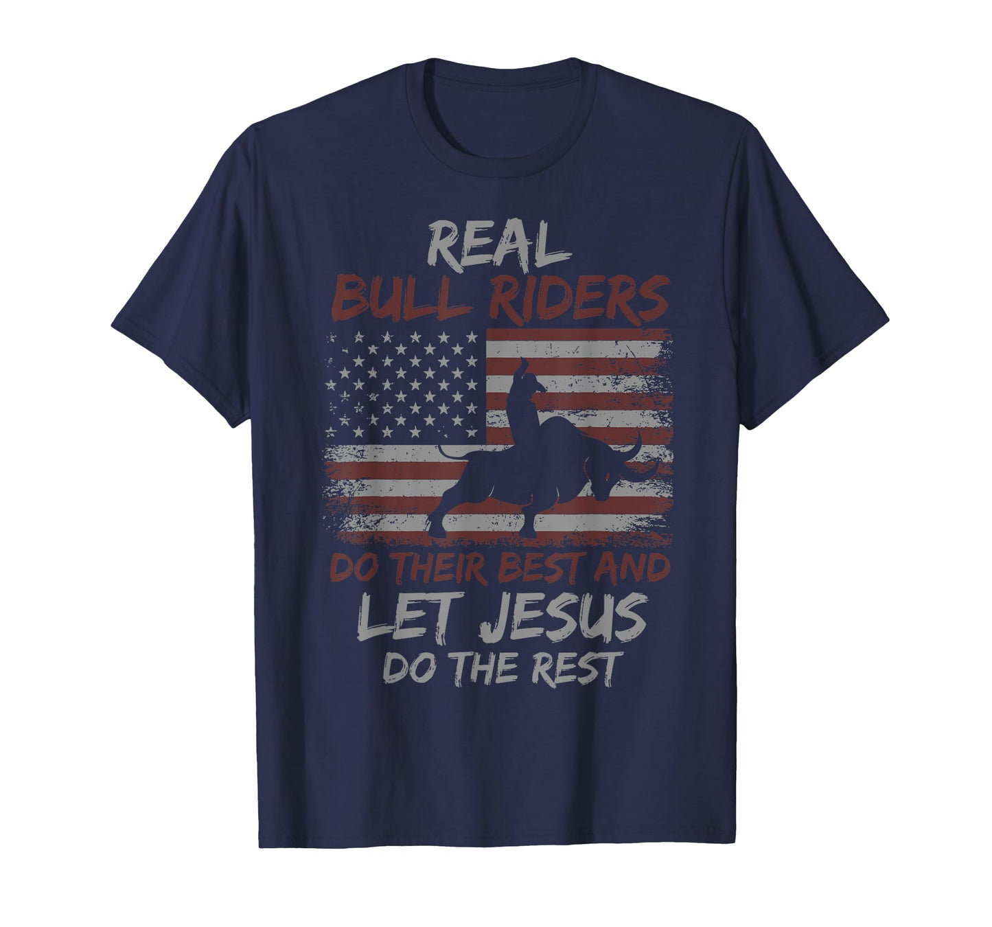 Christian Bull Riding T-Shirt Bull Rider & Western T-Shirt