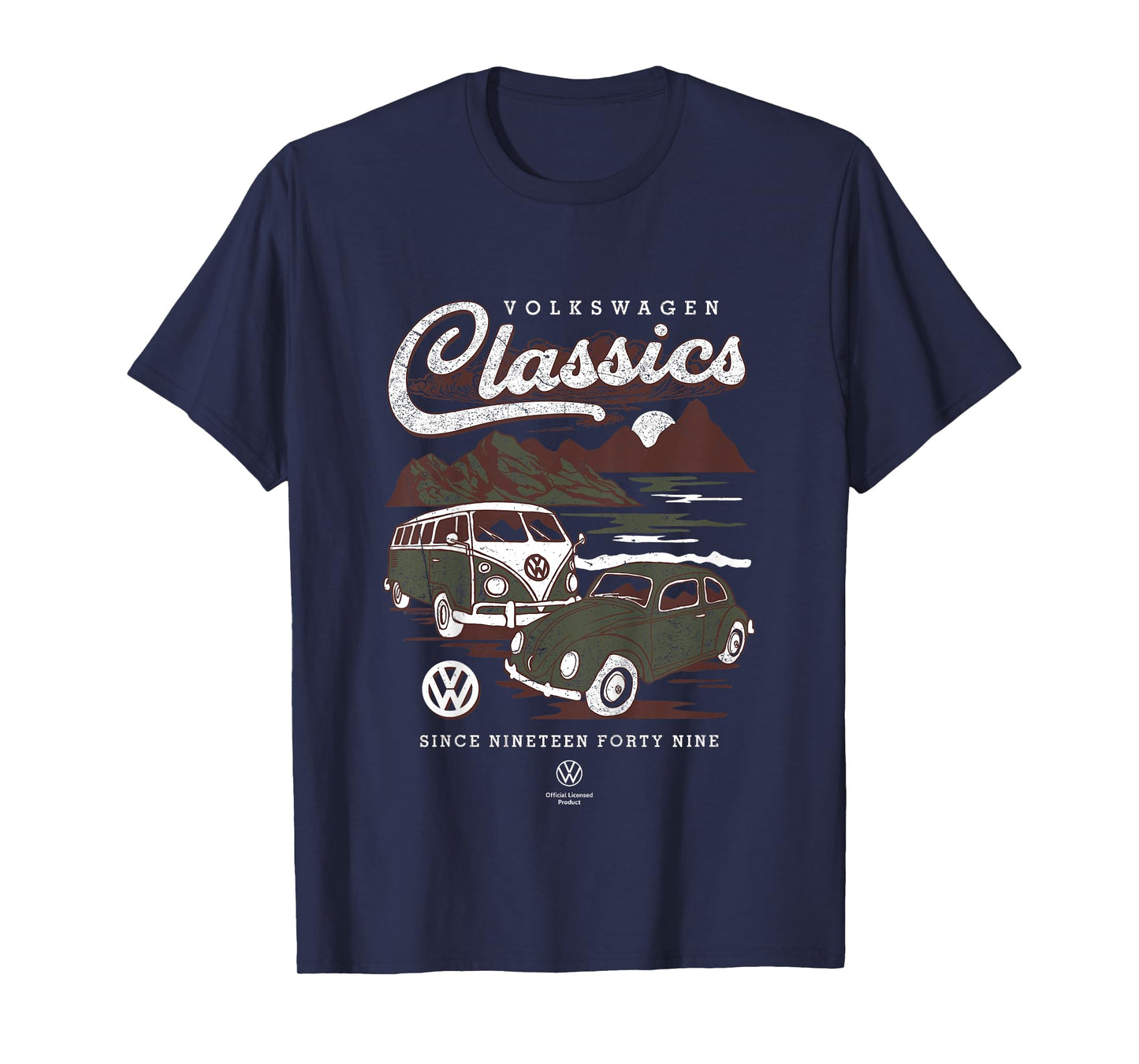 Kids Type 2 T1 Campervan & Beetle Classics Kids T-Shirt