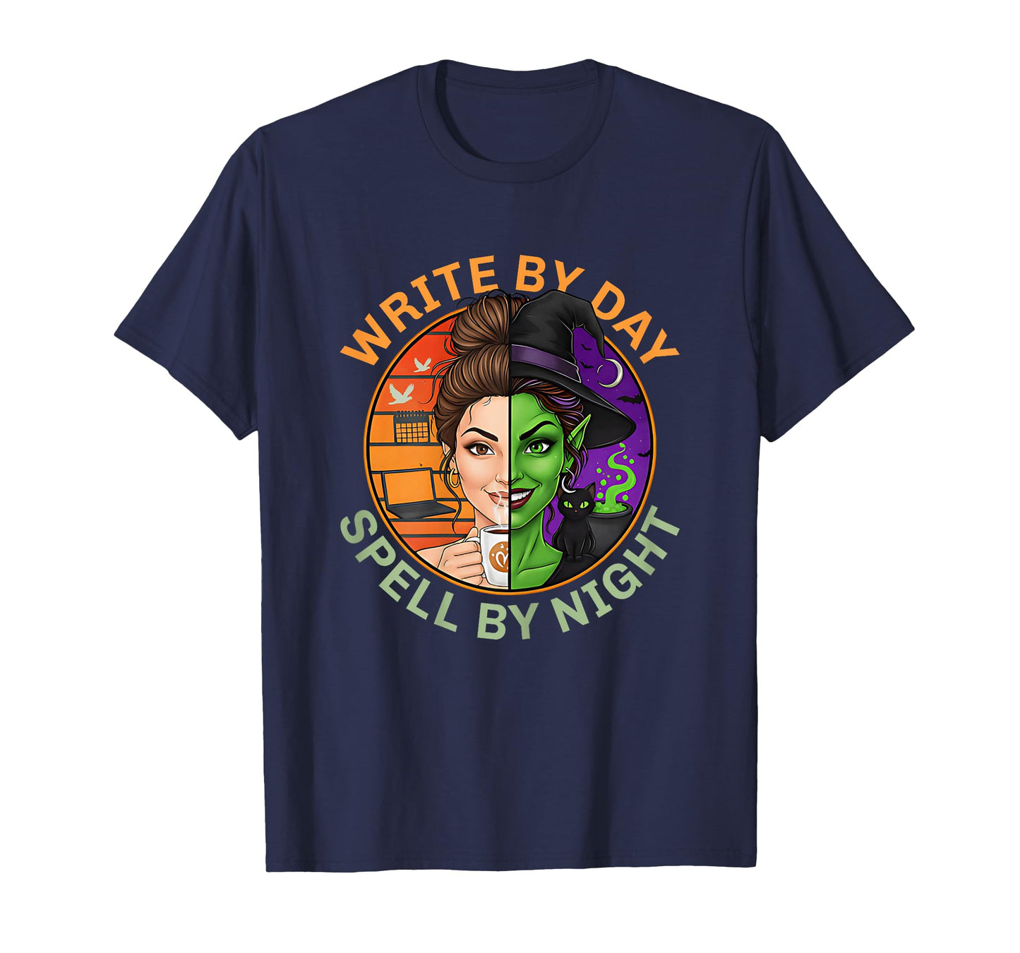 Halloween Writers s Witch Life Alter Ego s Lady Spellcaster T-Shirt