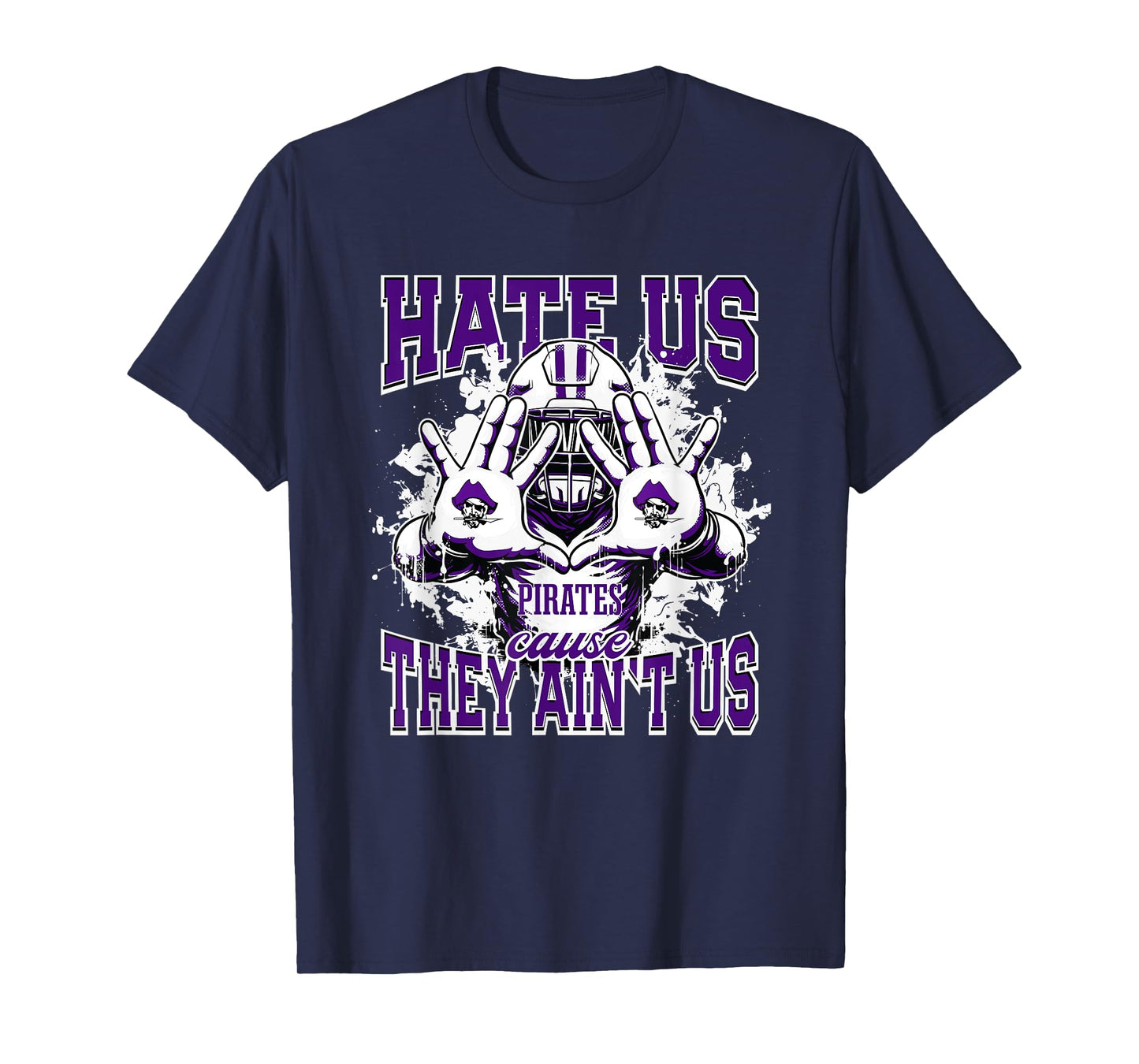 Merrillville Pirates Logo Hate Us Cause They Ain't HS T-Shirt