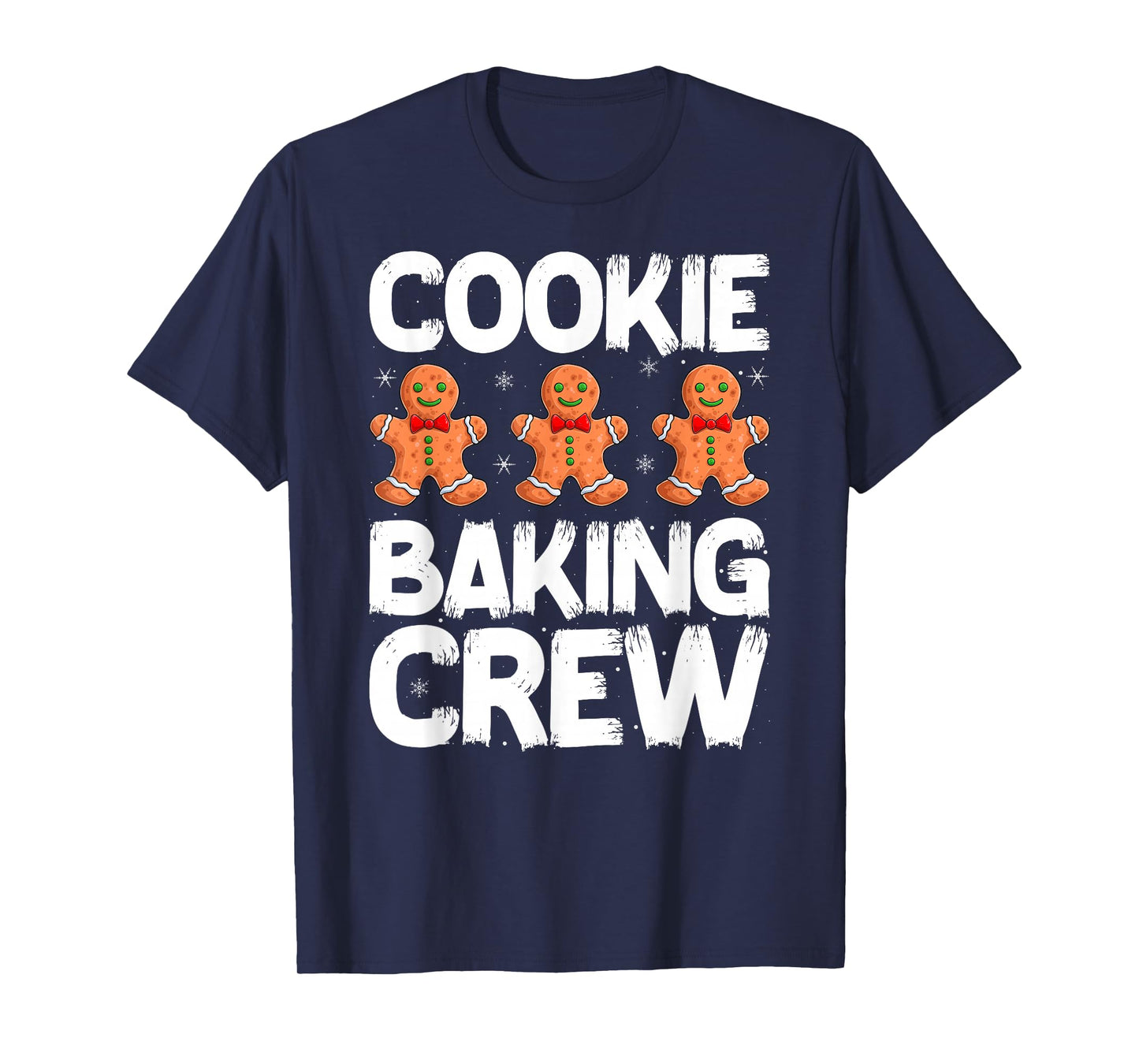 Cookie Baking Crew Christmas Family Gingerbread Baking Team T-Shirt