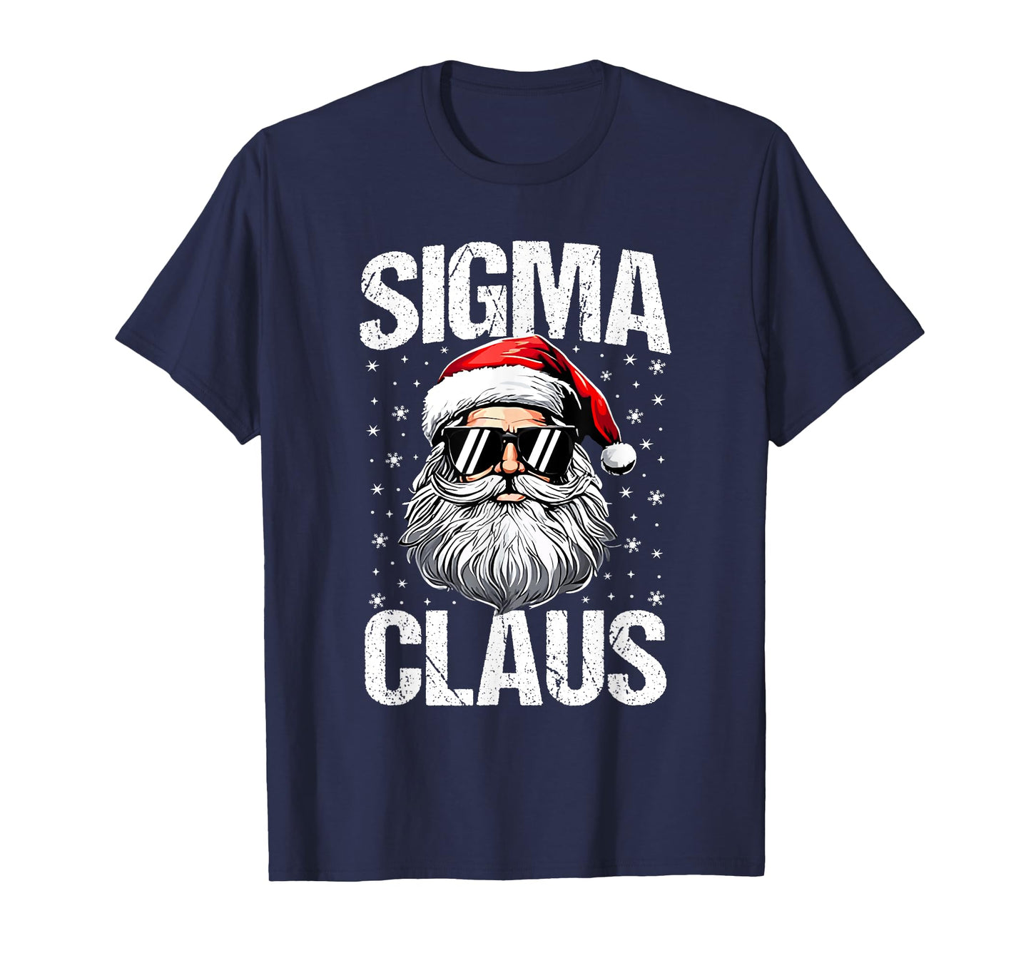 Sigma Claus Santa Funny Christmas Rizz Male for Boys T-Shirt