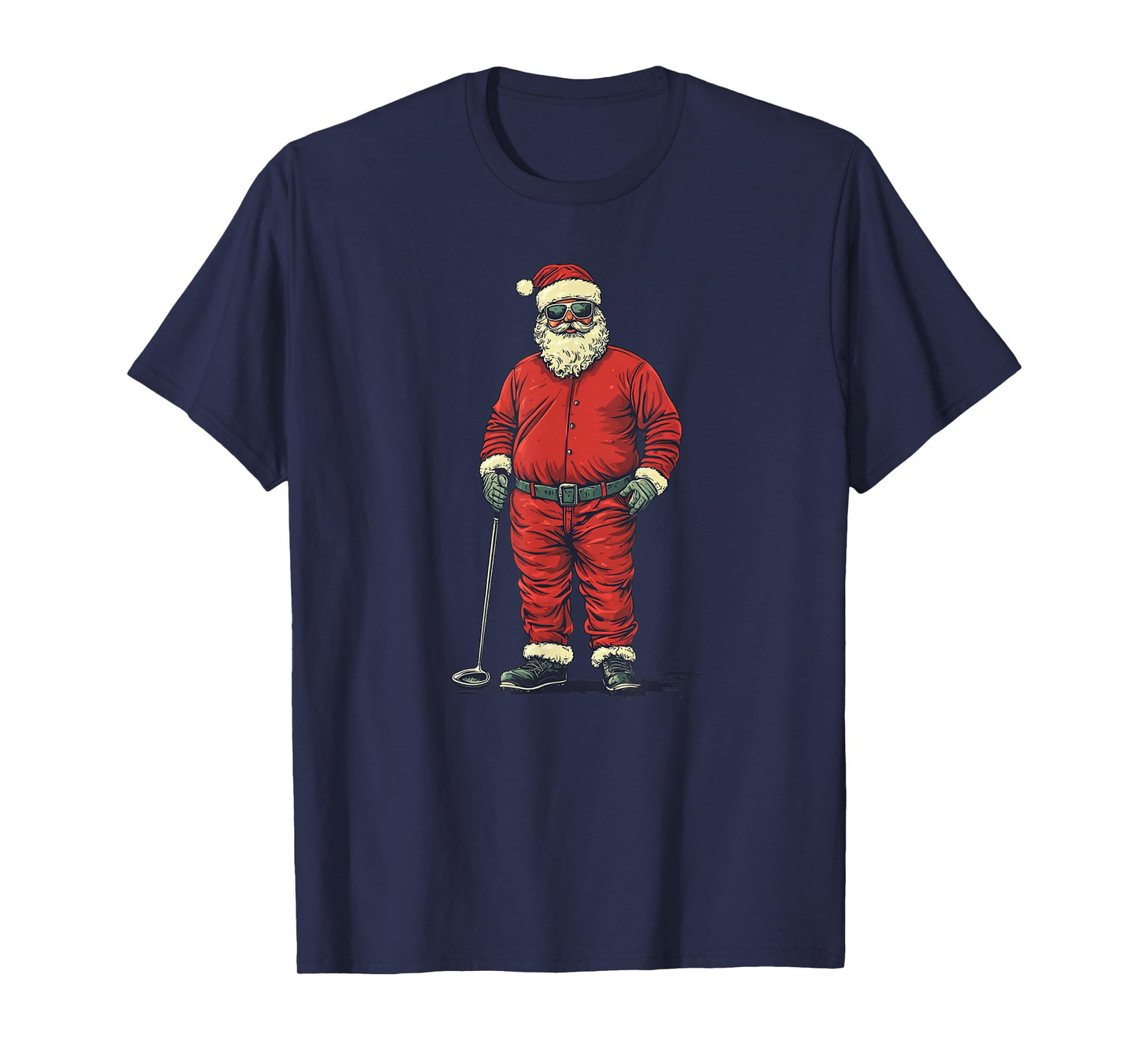 Nice Santa’s Golf Game for a Cheerful Christmas Season T-Shirt