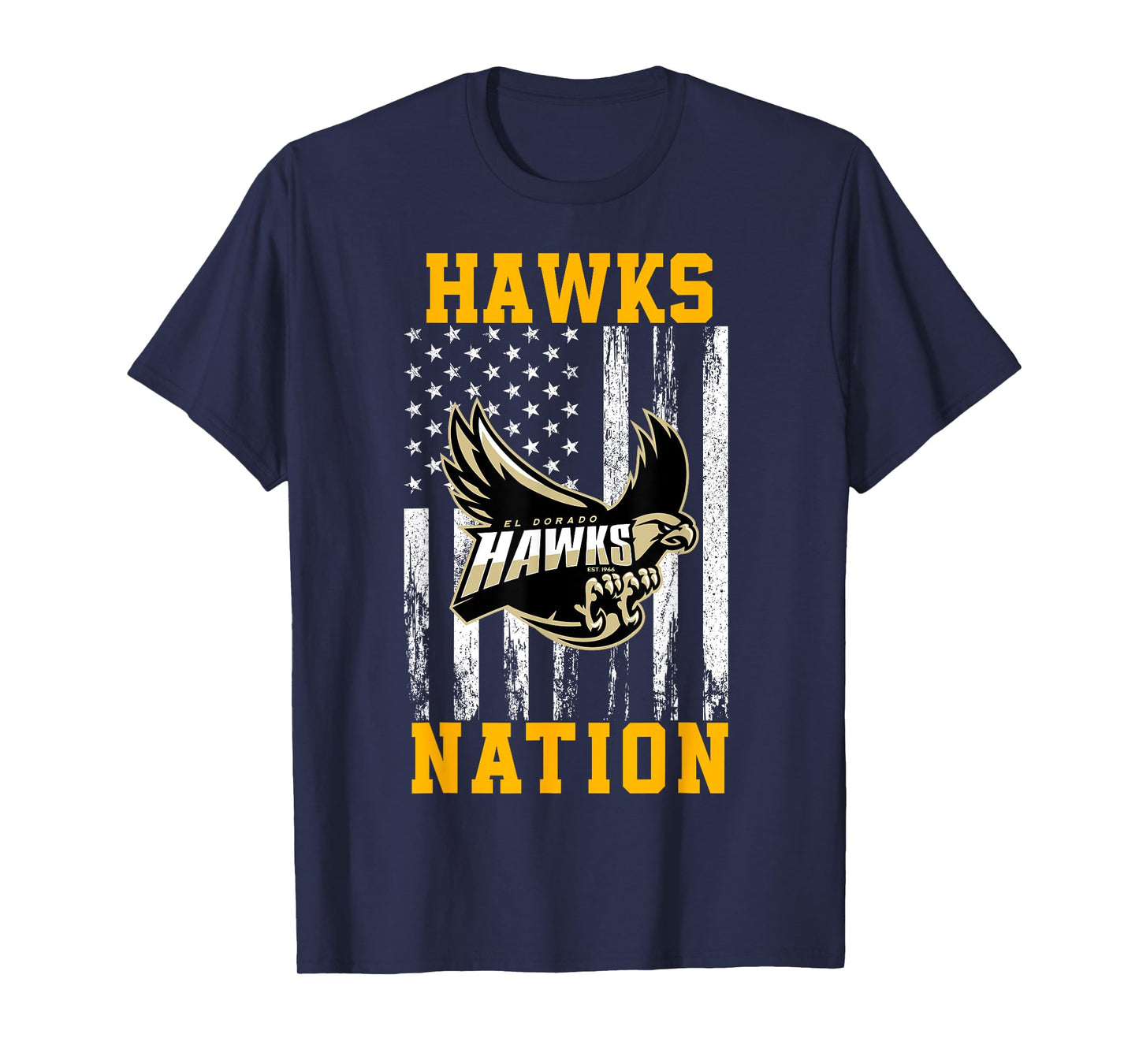El Dorado Hawks Logo Nation HS T-Shirt