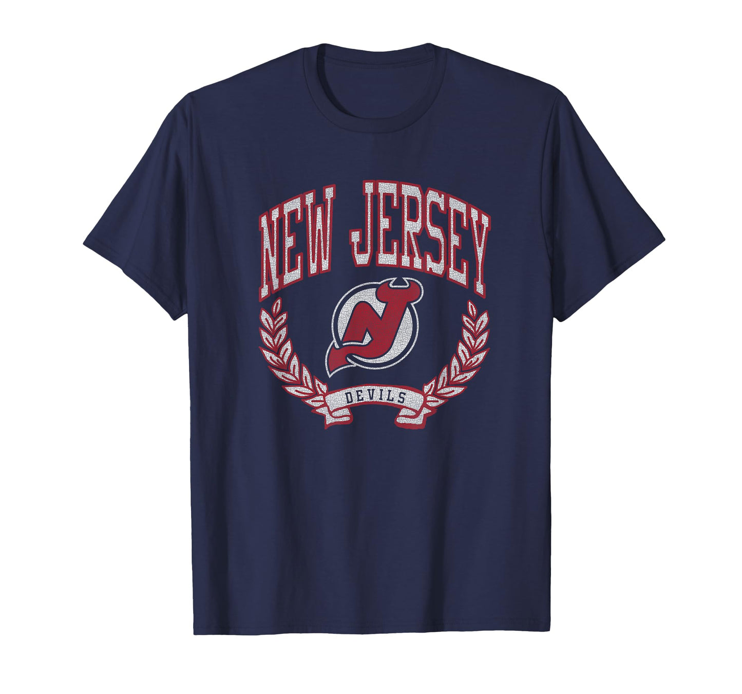 New Jersey Devils Vintage Victory Black Officially Licensed T-Shirt