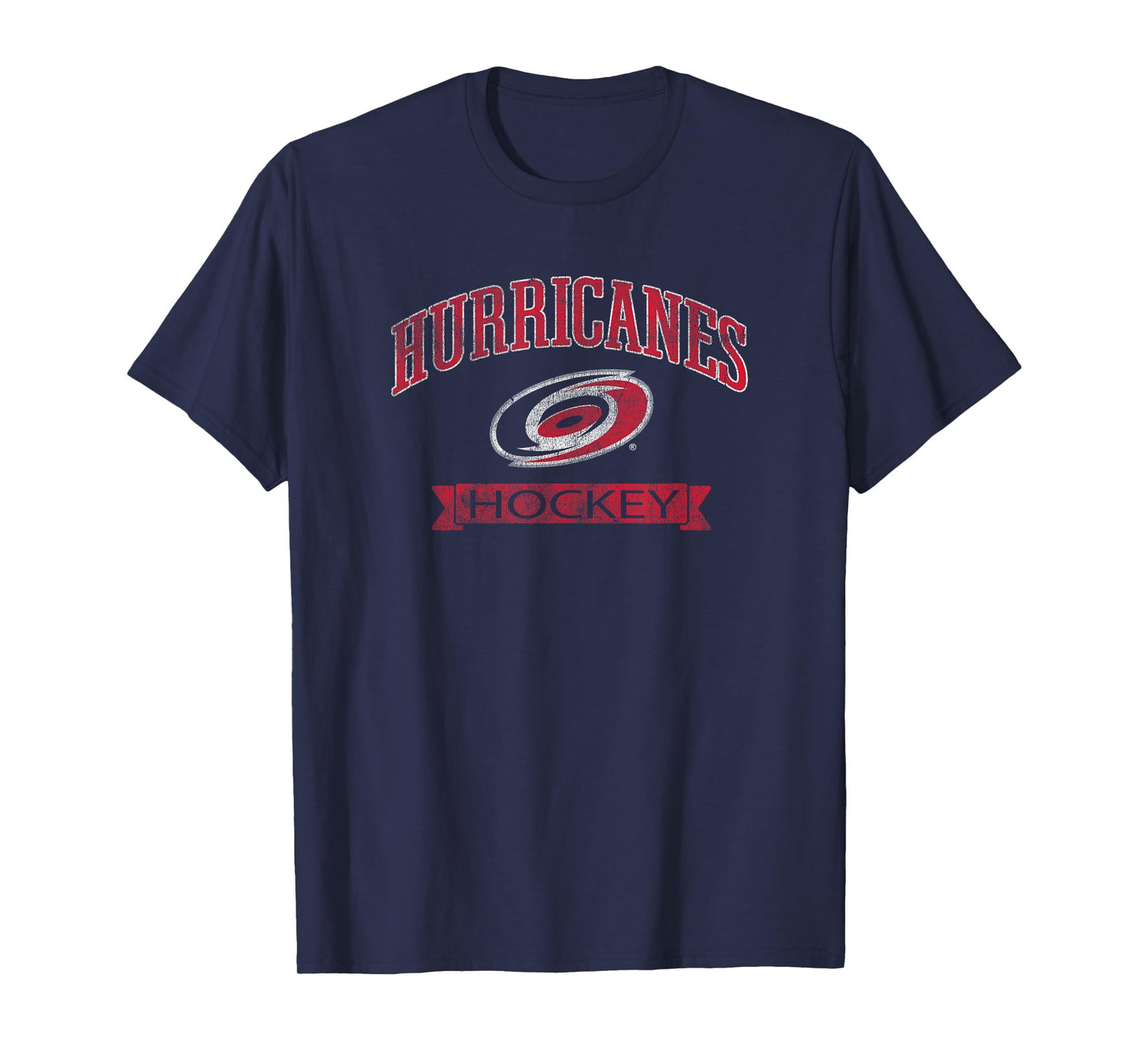 Carolina Hurricanes Vintage Hockey Black Officially Licensed T-Shirt
