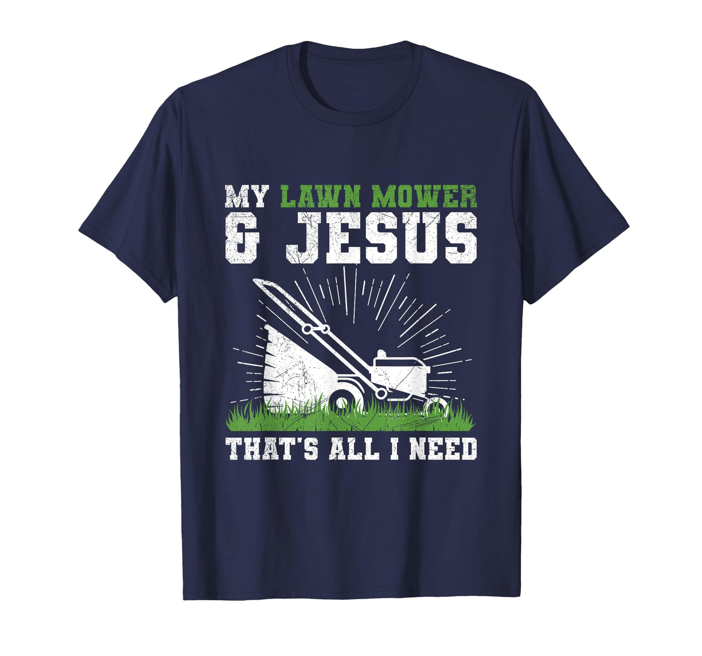 Garden Lawn Mowing Design for a Lawn Caretaker T-Shirt