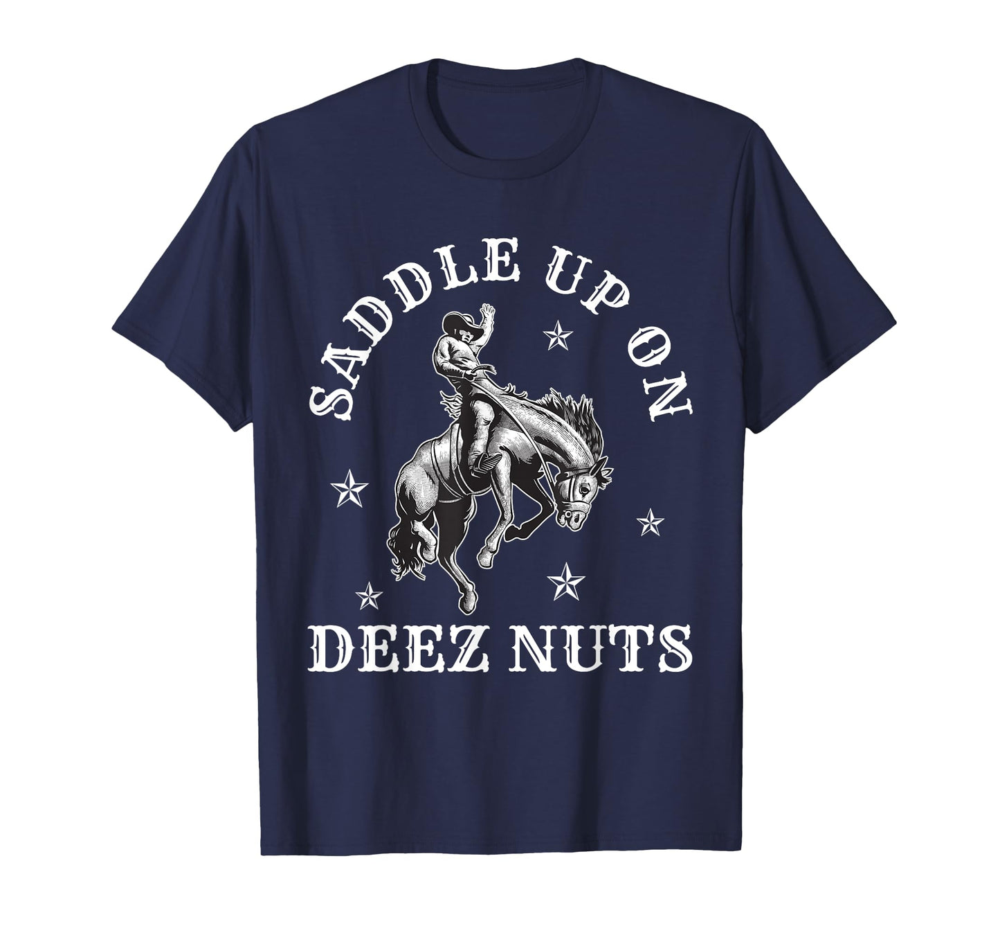 Cowboycore Saddle Up Deez Nuts Cowboy Aesthetic T-Shirt