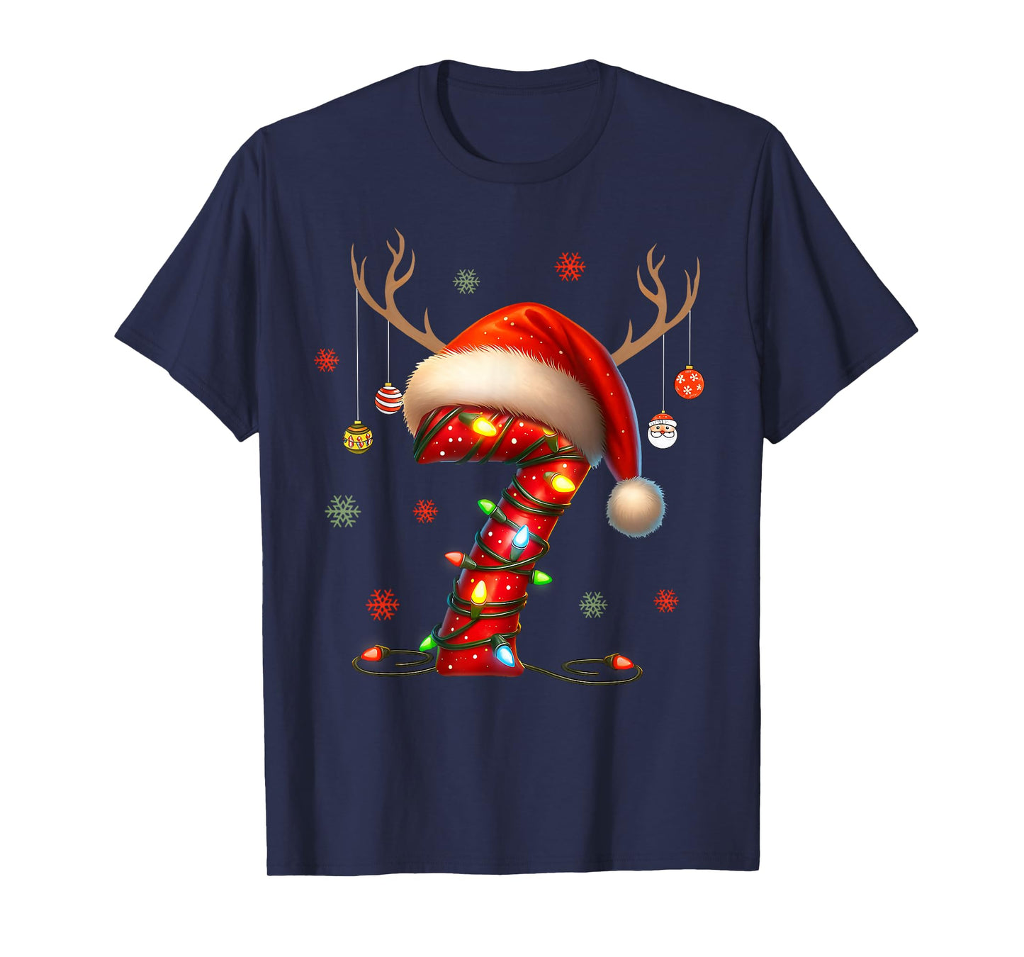 6 7 Six Seven Gen Z Alpha Merry Christmas Holiday Couples T-Shirt