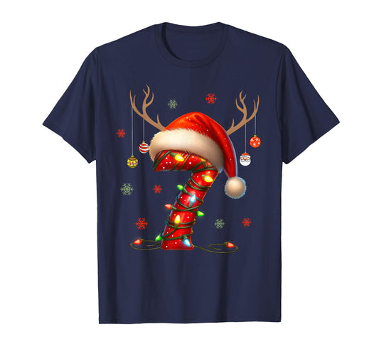 6 7 Six Seven Gen Z Alpha Merry Christmas Holiday Couples T-Shirt