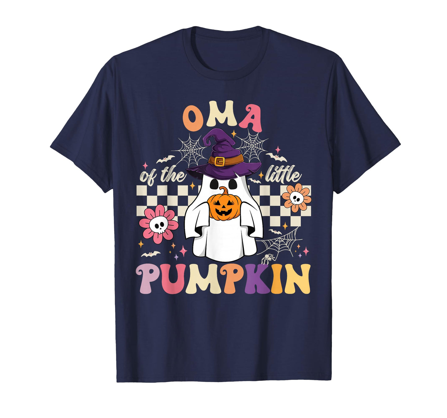 Oma of The Little Pumpkin Halloween Spooky Ghost T-Shirt