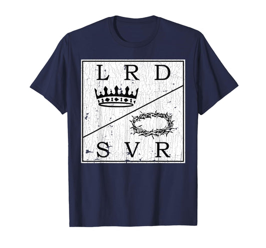 Vintage Retro Jesus Christian Lord & Savior Graphic 4 T-Shirt